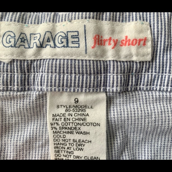 Striped Belted Shorts - Picture 3 of 3